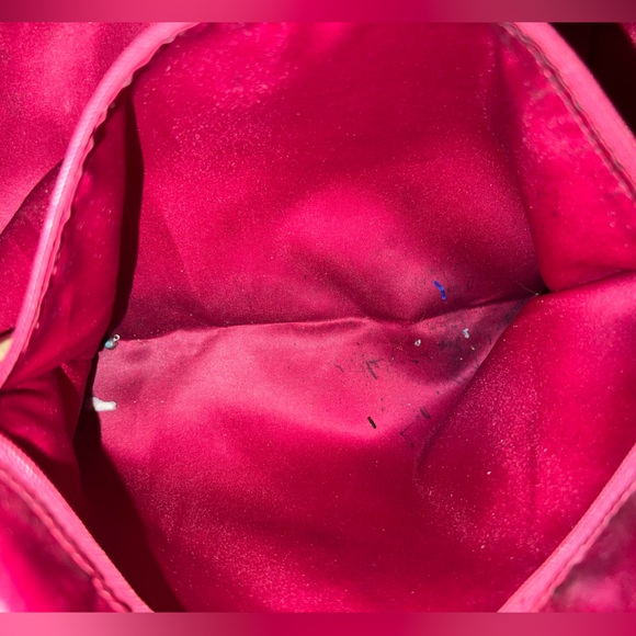 Coach Laura Signature Khaki Secret Admirer Tote in very worn condition. - Picture 8 of 8